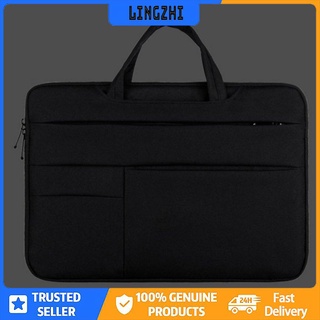【lingzhi】 Multifunction Universal Business Style Fashionable Laptop Notebook Sleeve Case Carry Bag Shockproof Handbag For Macbook Air (4)