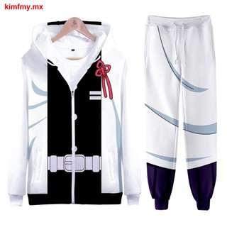 The new blade character blessing more handsome than you 3D zipper sweater + leggings suit