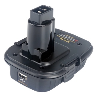 accessto adaptador de batería para Black&Decker/Porter Cable/Stanley 20V Li-ion a 18V DC9096