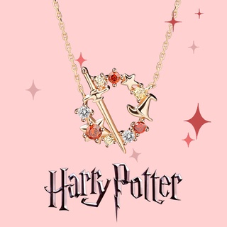 Collar de moda de diseño de Harry Potter Colgante de cadena de clavícula de temperamento simple