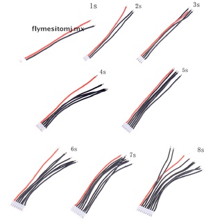 【flymesitomj】 2/3/4/5/6/7/8/9/10S 1P Balance Charger Cable 22 AWG Silicon Wire JST XH Plug [MX]