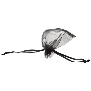 100 bolsas de joyería de Organza negra para bodas, 9 cm x 12 cm (7)