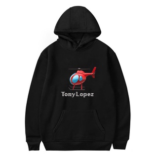 【Classic Hot Sale】 Fashion Design Kid Sweatshirts Tony Lopez Hoodies 3D Print Helicopter Pattern Pullovers Boys Cool Tops