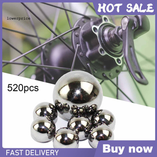 LP*520Pcs rodamiento de bolas Durable suministros de tiro 304 maquinaria de acero inoxidable Paintballs para bicicleta