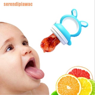 serendipiawac@! chupón de silicona mordedor alimentador de frutas alimentador de alimentos alimentador alimentador chupete pezón (5)
