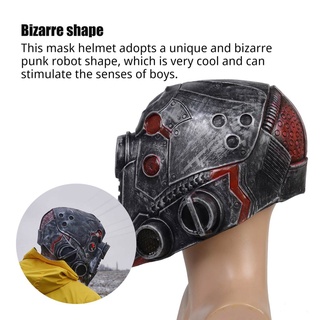 Robot robot plegable máscara De robot Bizarre Punk/cabeza completa Resistente al desgaste (7)