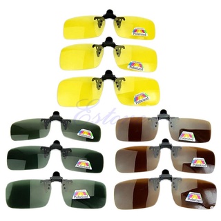 lentes polarizados de visión nocturna con clip/lentes de sol/lentes de sol calientes