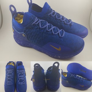 Nike Kevin Durant 11 KD11 EP Royal Blue Gold Blue Golden Basketball zapatos