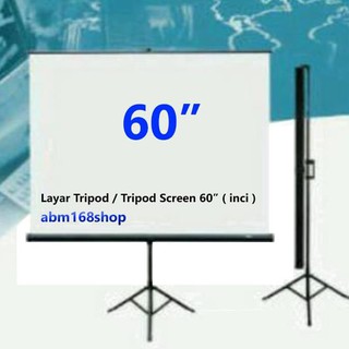 Puede pagar por el lugar proyector de 60" trípode/proyector de pantalla de 60 pulgadas para BENQ INFOCUS lavadora