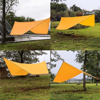 Al aire libre ultraligero parasol toldo Hexagonal tienda de jardín Camping Picnic lona viaje parasol D0H9 (6)