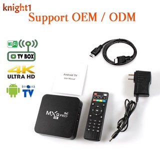 Tv Box Smart 4k Pro 5g 4gb/ 64gb Wifi Android 10.1 Tv Box Smart MXQ PRO 5G 4K knight