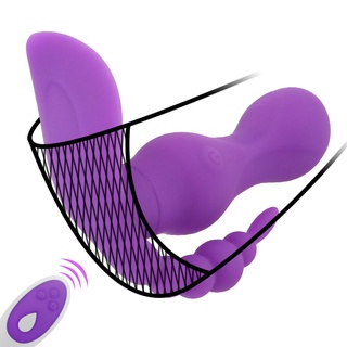 Olo Dildo bragas vibratoria G Spot Vagina masajeador inalámbrico control Remoto 10 Velocidades Anal Clitoris Estimulador juguete sexual