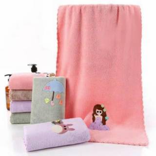 Pequeña toalla MICRO suave MICRO toalla de bebé 35x75 carácter toalla de bebé pequeño kimono/toalla MICRO pequeño liso fino fino