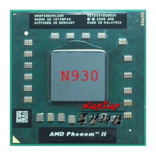 amd phenom ii quad-core mobile n930 2.0 ghz quad-core quad-thread cpu procesador hmn930dcr42gm socket s1