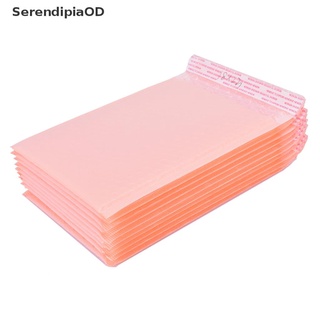 SerendipiaOD NEW 10pcs Bubble Pink Envelope Foam Foil Shipping Self-Seal Mailing Bag Bubble Hot