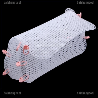 Bsmx - hoja de malla de plástico para tejer y tejer, diseño de chenilla, bricolaje, accesorios, ayudante de punto Bsxx