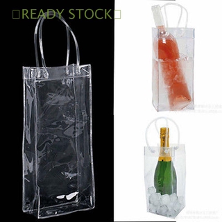 [disponible en inventario] cubos de hielo caliente porta vino accesorios de vino enfriadores de vino verano plegable Halloween cerveza bolsa de hielo/Multicolor