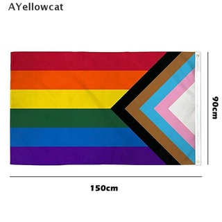 Ayc bandera Gay 90 x 150 cm arco iris cosas orgullo Bisexual lesbianas LGBT accesorios mi (1)