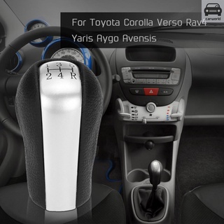 Pomo de palanca de cambios de 5 velocidades para Toyota Corolla Verso Rav4 Yaris Aygo Avensis (2)