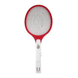 Raqueta electrónica recargable de mosquitos insectos mosca Zapper Swatter red raqueta
