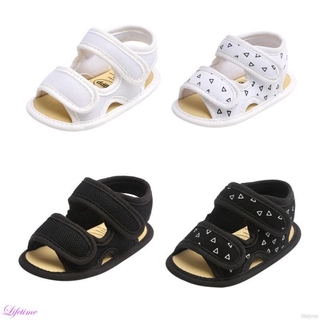 Summer Baby Boys Girls Breathable Anti-Slip Shoes Sandals Toddler Soft Soled First Walkers