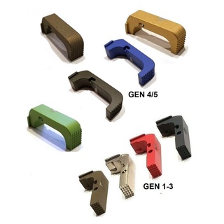 Aleación de aluminio para Glock Magazine palanca de liberación generación 1-3/4-5