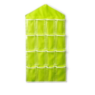 Gy - organizador transparente para colgar en 16 bolsillos, para armario, puerta, pared, bolsa de almacenamiento