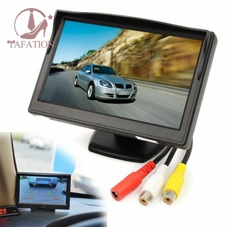 800x480 pulgadas tft 5 lcd monitor de pantalla hd con doble soporte de montaje para cámara de seguridad para coche/vista trasera/dvd/reproductor multimedia