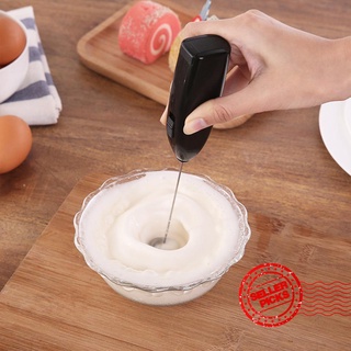 cocina herramientas de hornear mini batidora de mano eléctrica batidora batidora de bebidas huevo espumador batidor q5h8