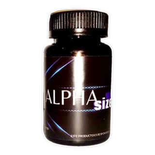 Alpha Size Libido Salud Testosterone Energía Fuerte 50cap