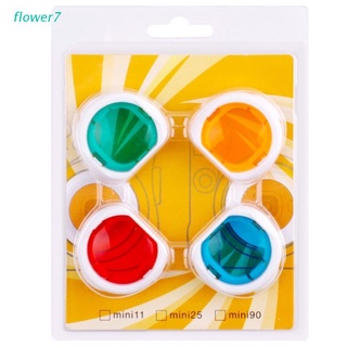 flower7 Close Up Lens Filter Set 4 Pieces Color Filter Compatible with FujiInstax Mini 11 Instant Film Camera,Colorful Photo Accessory