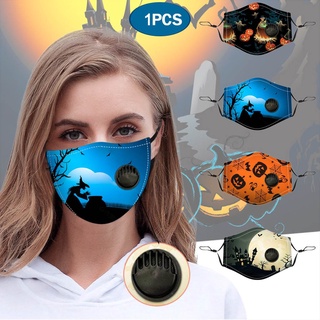 Halloween Outdoor Adult Protect Mask Washable With Breather Valve Reusable Mask（gvhfgth46.mx ）