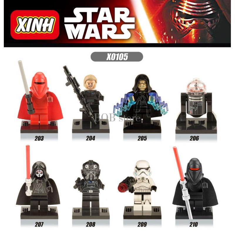 Lego Minifigures Star Wars Stormtrooper Guards Assemble Building Block Toys