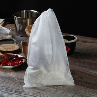 30*40 no tejido tradicional de la medicina china tisanes bolsa desechable bolsa de té bolsa de filtro bolsa de sopa dreg screening material envuelto paquete grande
