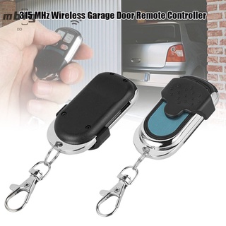 Mg 315MHZ 4 botones autocopiadora Control remoto antirrobo llave de coche inteligente puerta de garaje @MY