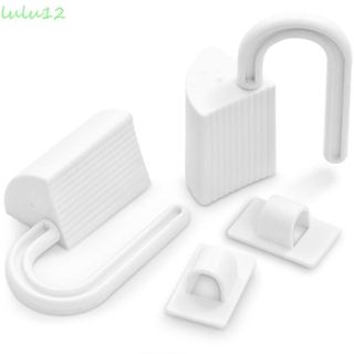 lulu12 kids stopper anti baby safety 2 pcs/pack stop guard gate protector care pinch/multicolor