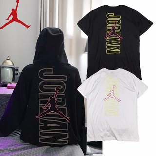 Camiseta Nike Jordan unisex con cuello redondo y Manga corta
