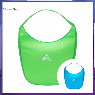 pu multi-funcional plegable pequeña bolsa de comestibles prevenir el agua de lluvia plegable de comestibles bolsa de ahorro de espacio para viajes