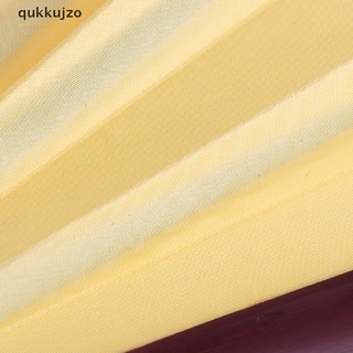 qukkujzo estilo chino ventilador de mano en blanco tela de seda plegable ventilador fiesta boda decoración mx