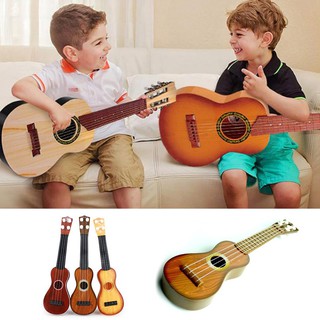 [KITTY} Ukelele de 14,5 pulgadas cuatro cuerdas Ukelele Mini Guitarra acústica Guitarra corazón patrón Guitarra