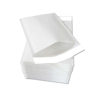 Sobres pequeños blancos de 14 x 8 cms Burbuja para empacar tus producto acolchados con autosellado (1)