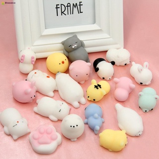 Cute Kawaii Soft Squeeze Cartoon Animal Toy for Kids Relieves Stress Anxiety Home Decoration Orbeez Mochi Squishy Figet Squishy Toy Fidget