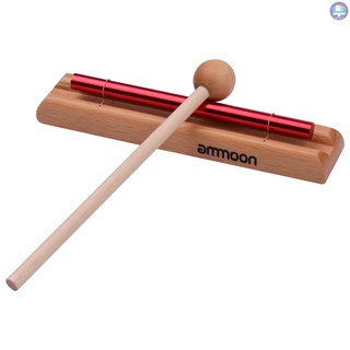 ammoon timbres de mesa de 1 tono de meditación campanilla colorida campana de viento niños juguete Musical educativo instrumento de percusión con mazo (1)