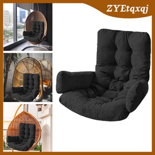 cojín de silla de huevo extraíble interior cojín almohadillas para silla colgante sillas cojines para interior y exterior patio de casa