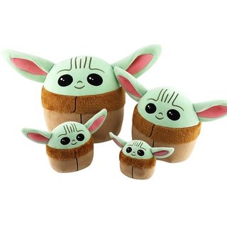 Baby Yoda Plush Toy Elastic Plush Stuffed Soft Cute Doll Toy Gift for Kids (2)