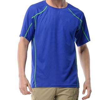 Camisa de Manga corta cuello redondo Para hombre camiseta de secado rápido Para deportes al aire libre/camiseta Para correr