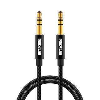pretty cable de audio con conector de 3,5 mm chapado en oro estéreo macho a macho cable auxiliar (2)