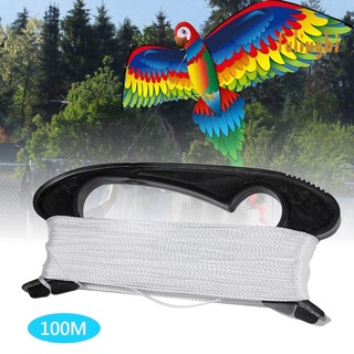 FU Kids Realistic Big 3D Parrot Kite Flying Game Outdoor Sport Toy with 100m Line