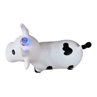 Montable animalito vaca brinca inflable de hule para niños (6)