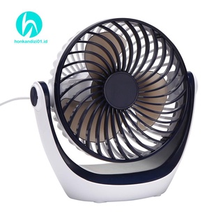 Ventilador de escritorio Ultra silencioso velocidad ajustable cabeza 360 ventilador giratorio para el hogar